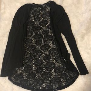 Hot topic skull cardigan